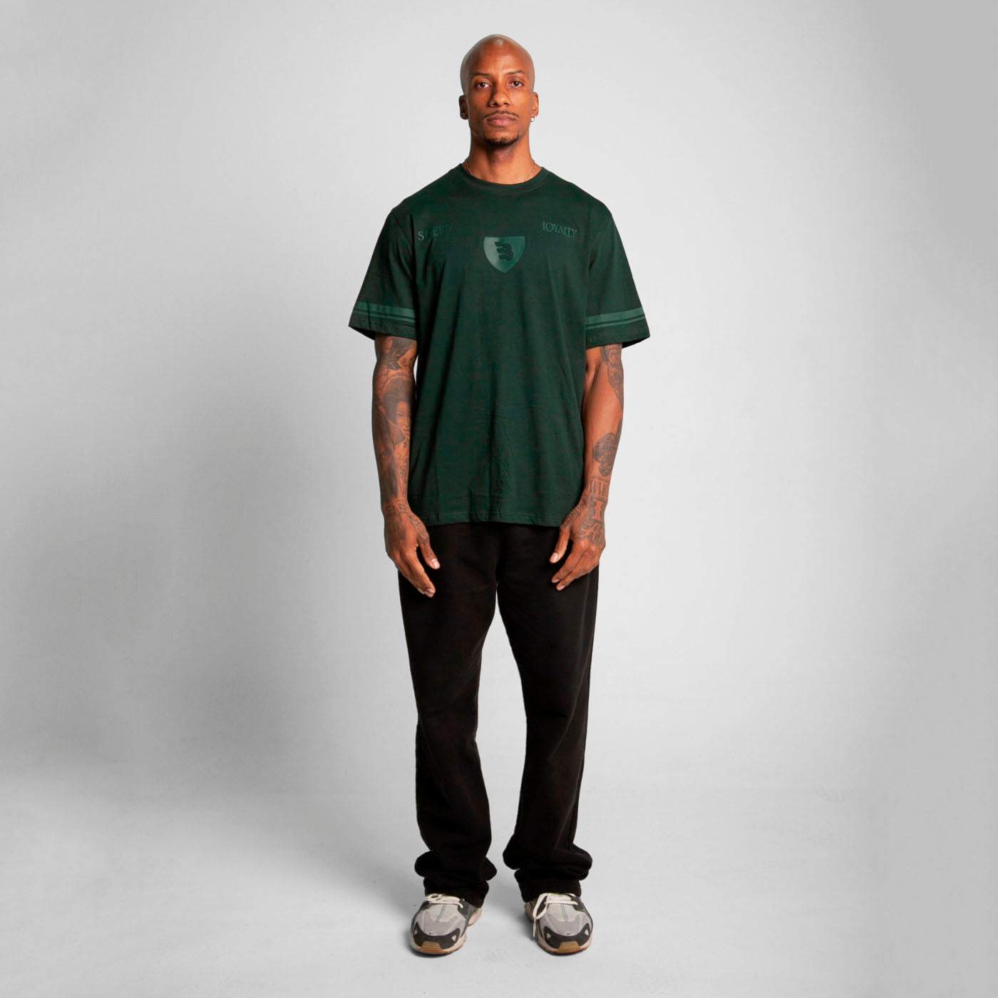 Camiseta Regular Fit Verde Pino Buds