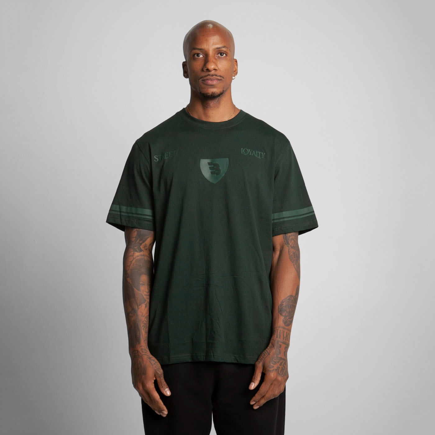 Camiseta Regular Fit Verde Pino Buds