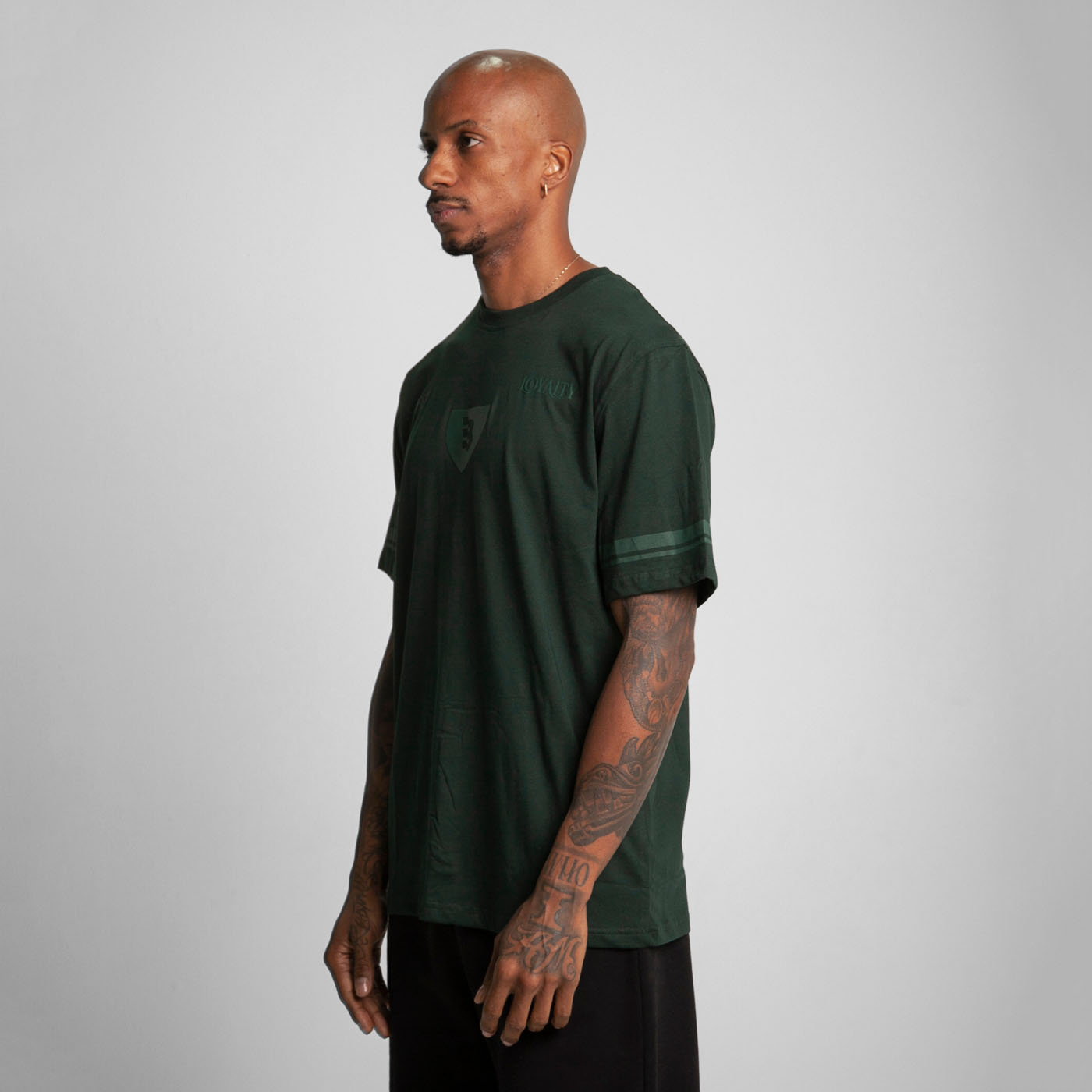 Camiseta Regular Fit Verde Pino Buds