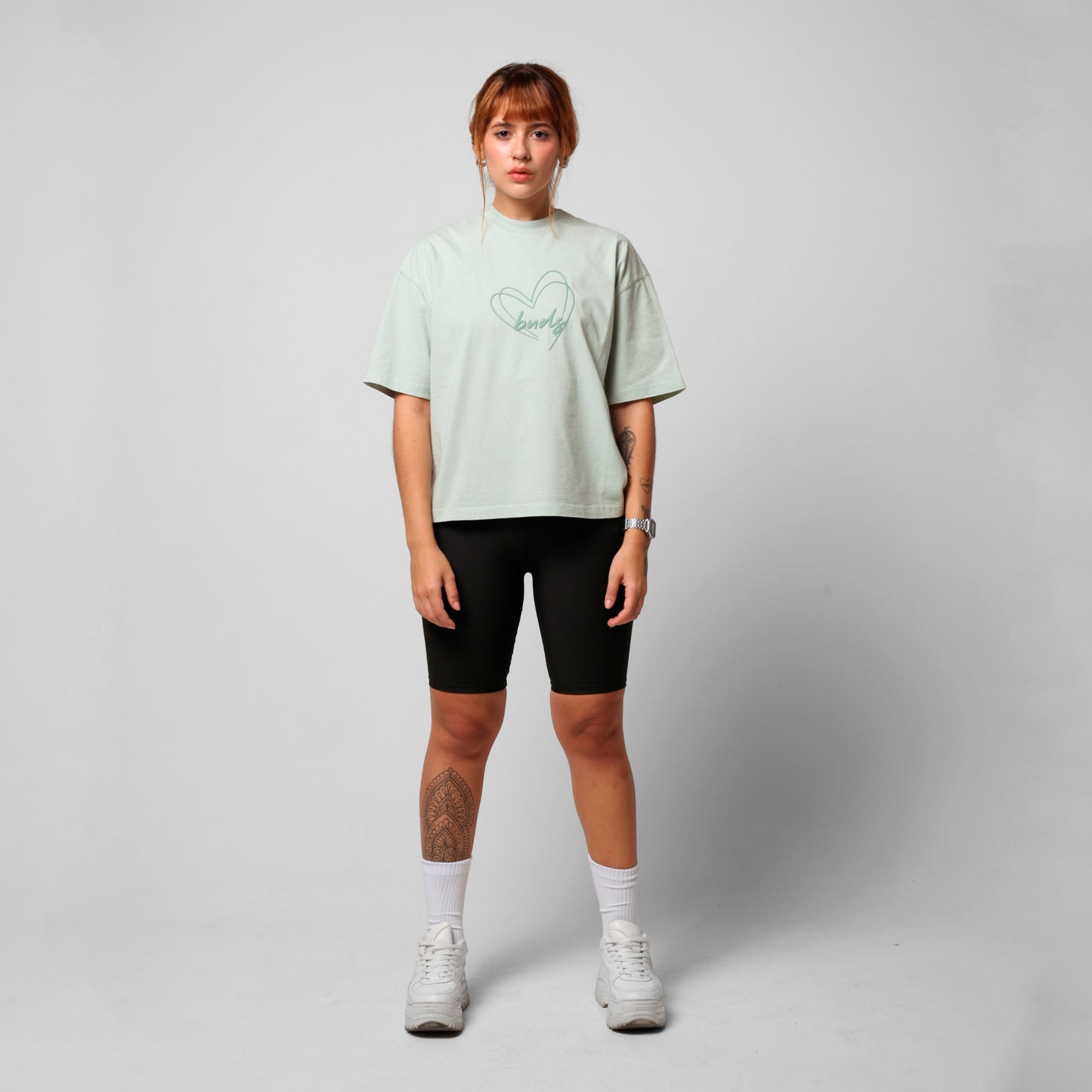 Camiseta Mujer Verde Buds
