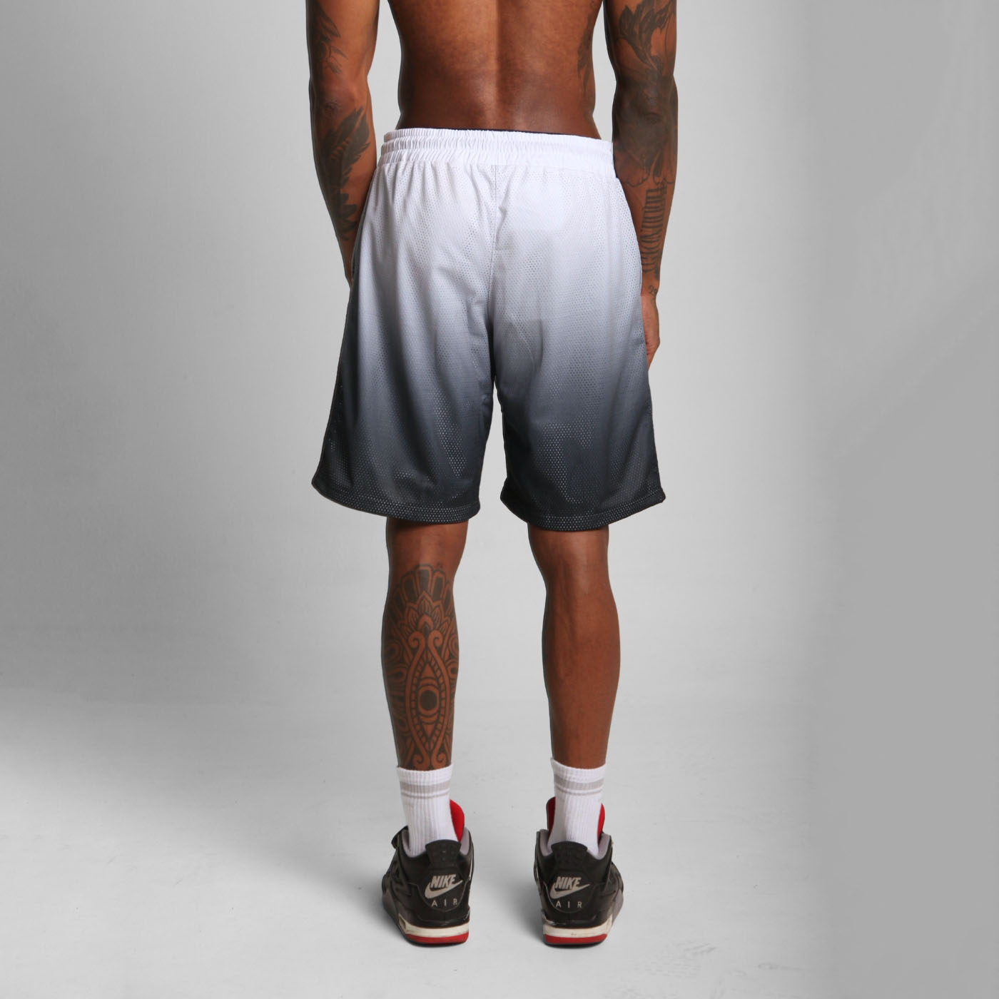 Bermuda Malla Gris Degradé Buds