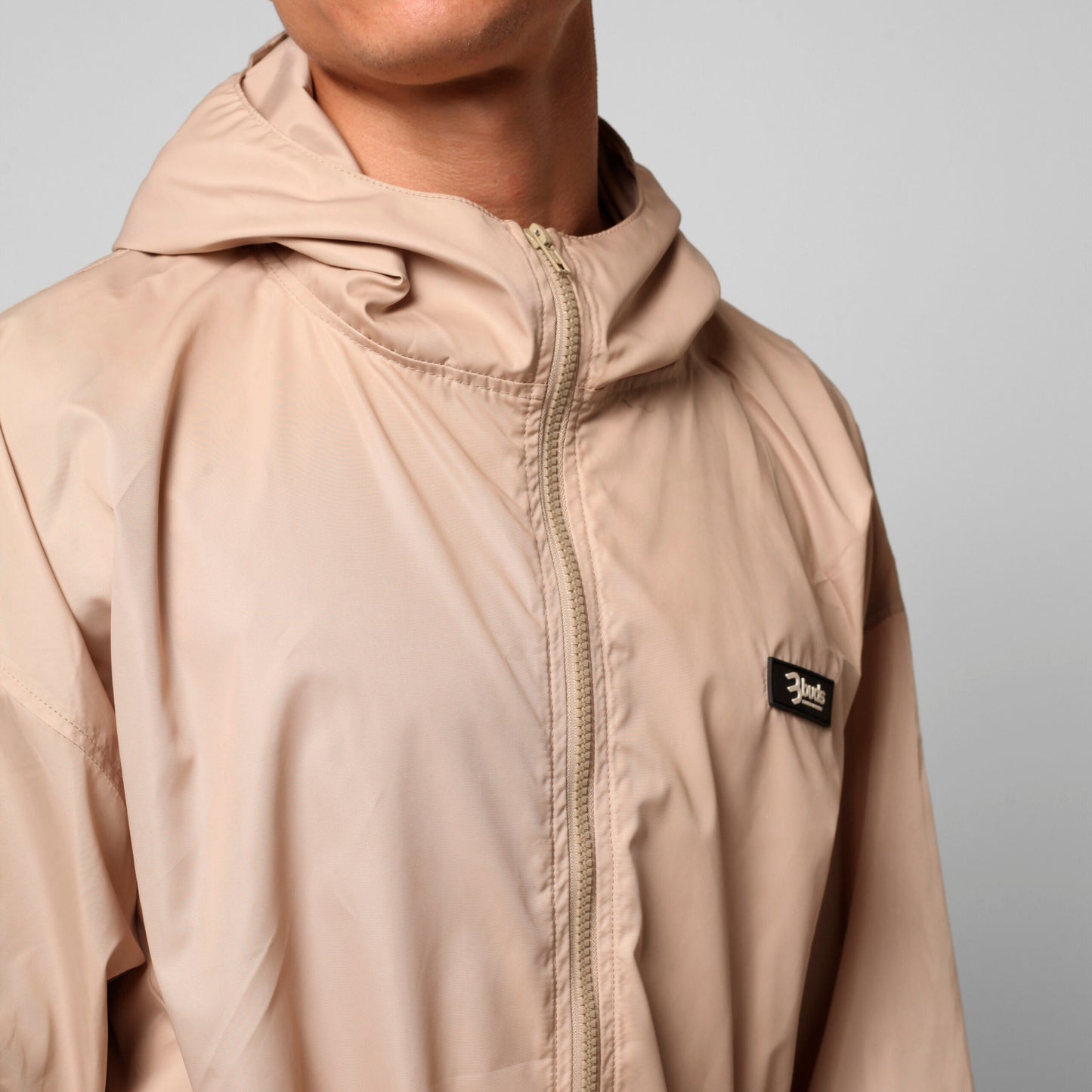 Chaqueta Oversize Antifluido Beige