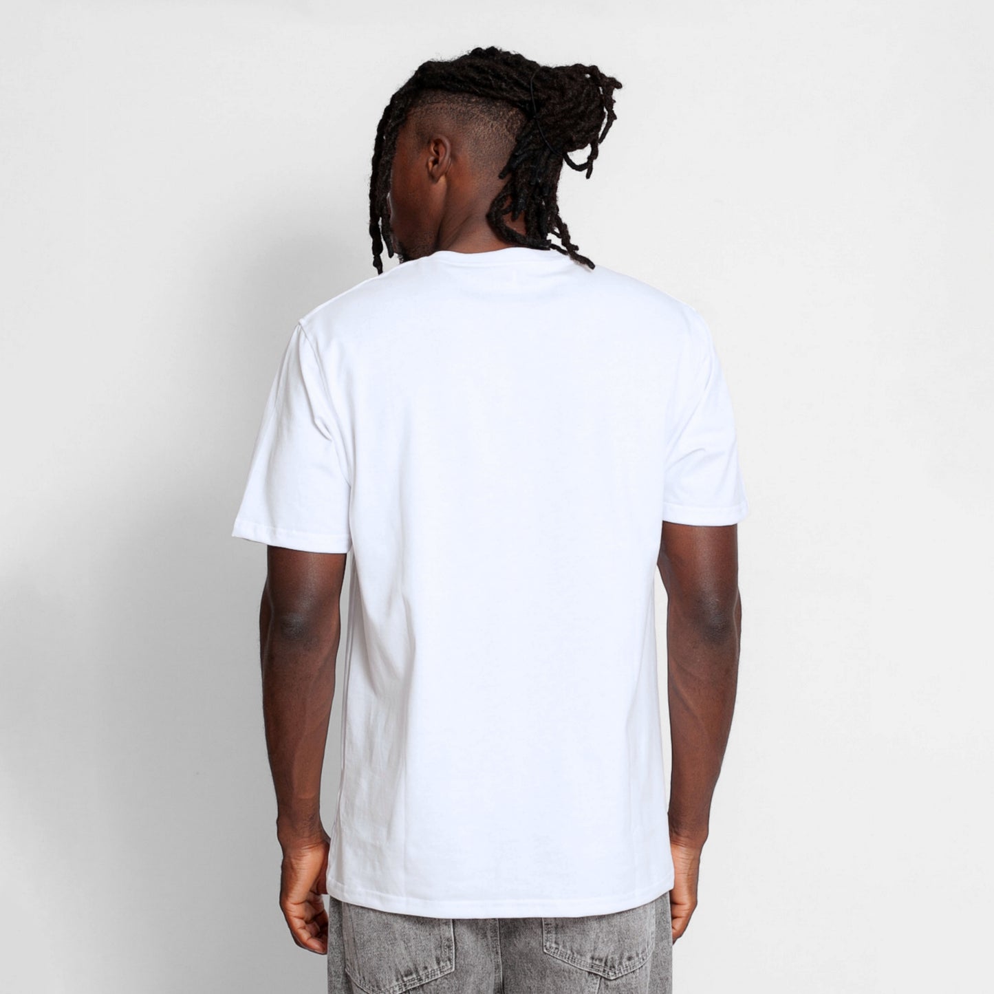 Camiseta Regular Hombre Blanca Buds