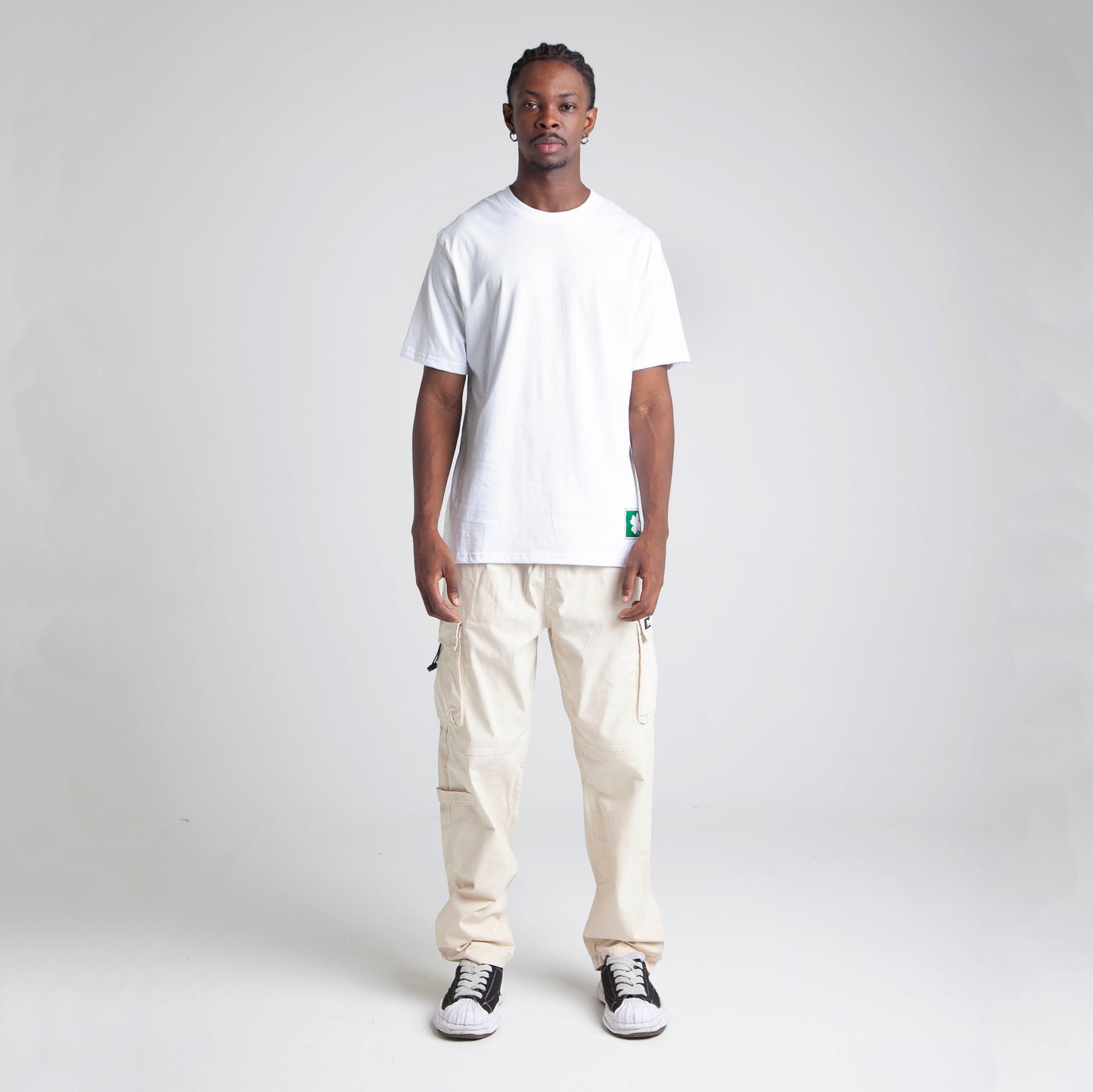 Camiseta Regular Fit Blanca Buds
