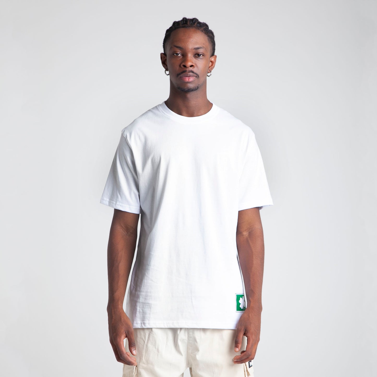 Camiseta Regular Fit Blanca Buds
