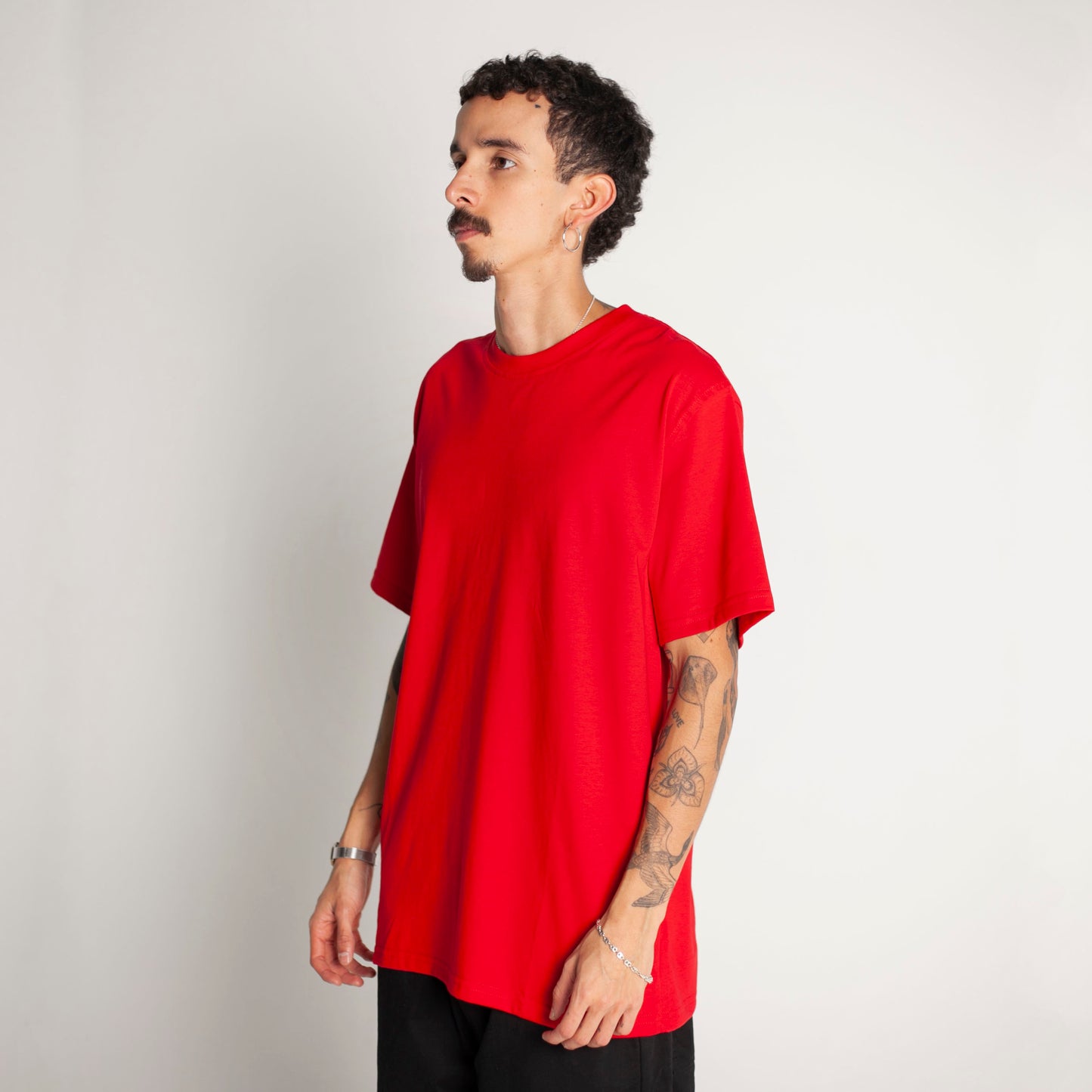 Camiseta Regular Fit Roja Buds