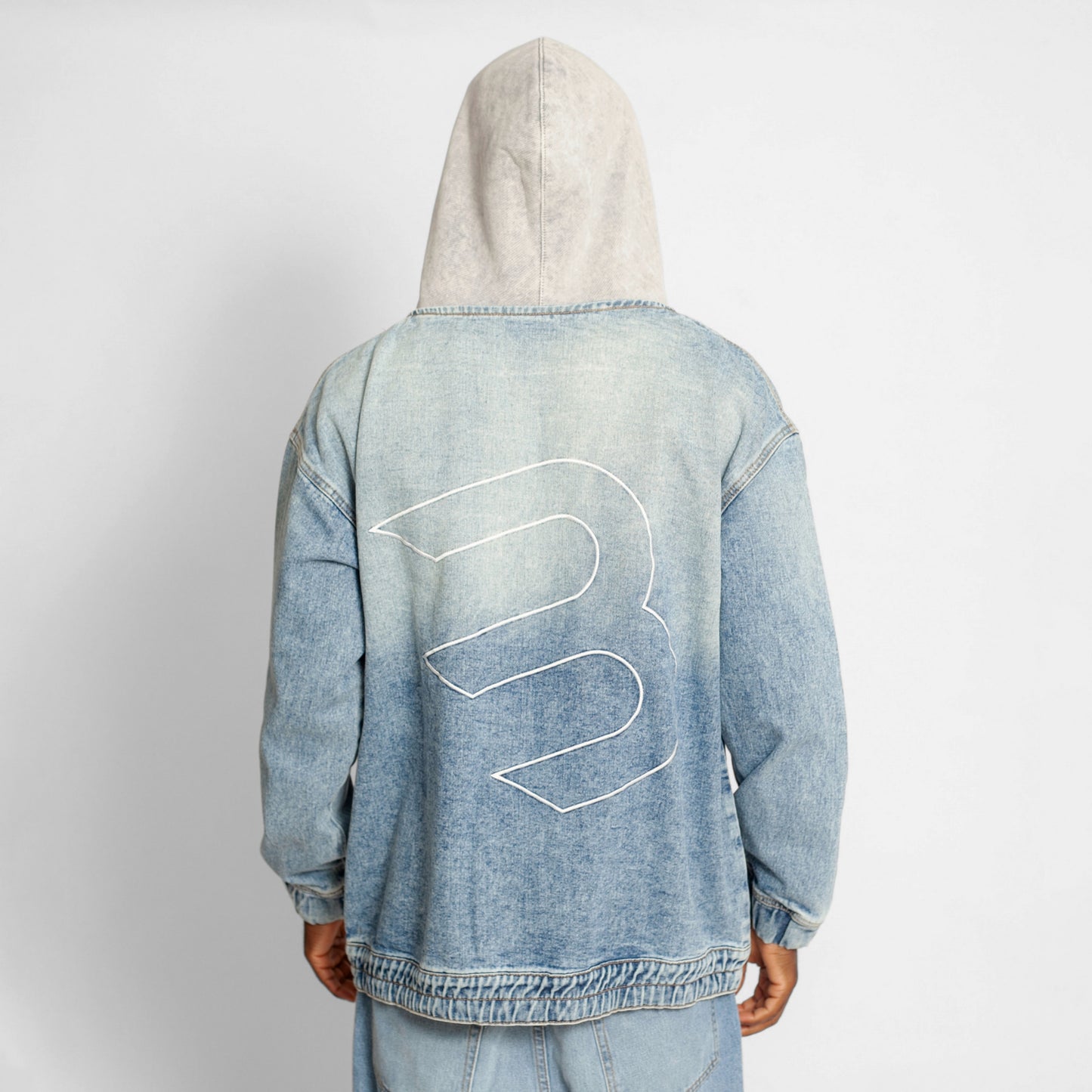 Chaqueta Denim Boy Fit Hombre Azul Buds
