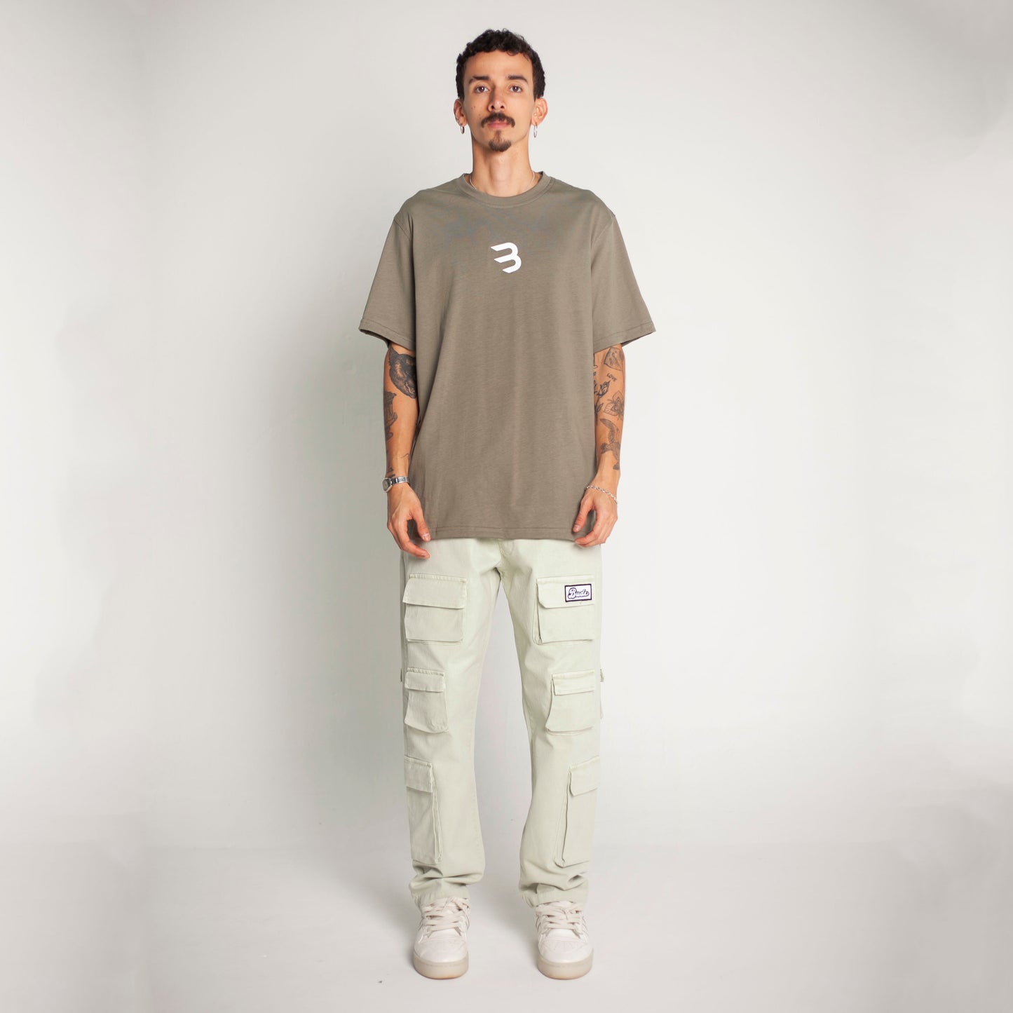 Camiseta Regular Fit Verde Buds