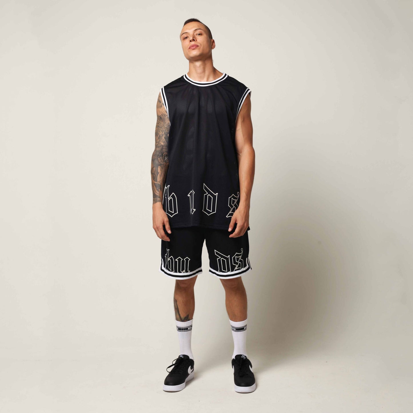 Camisilla Malla Negra Buds