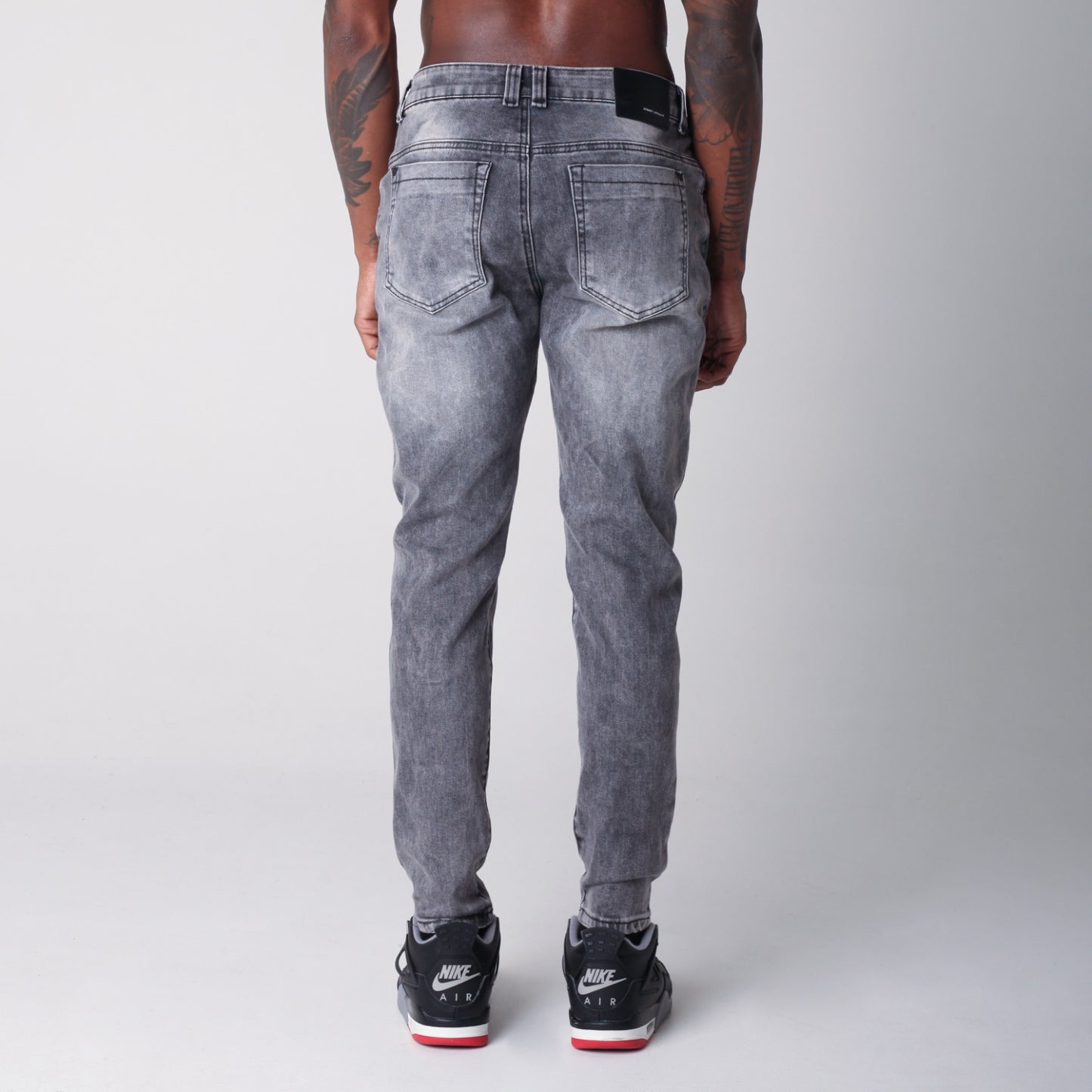 Jean Skinny Hombre Gris Oscuro 1190