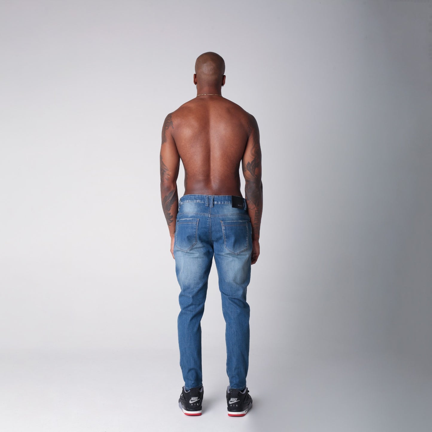 Jean Skinny Hombre Azul Medio 1201