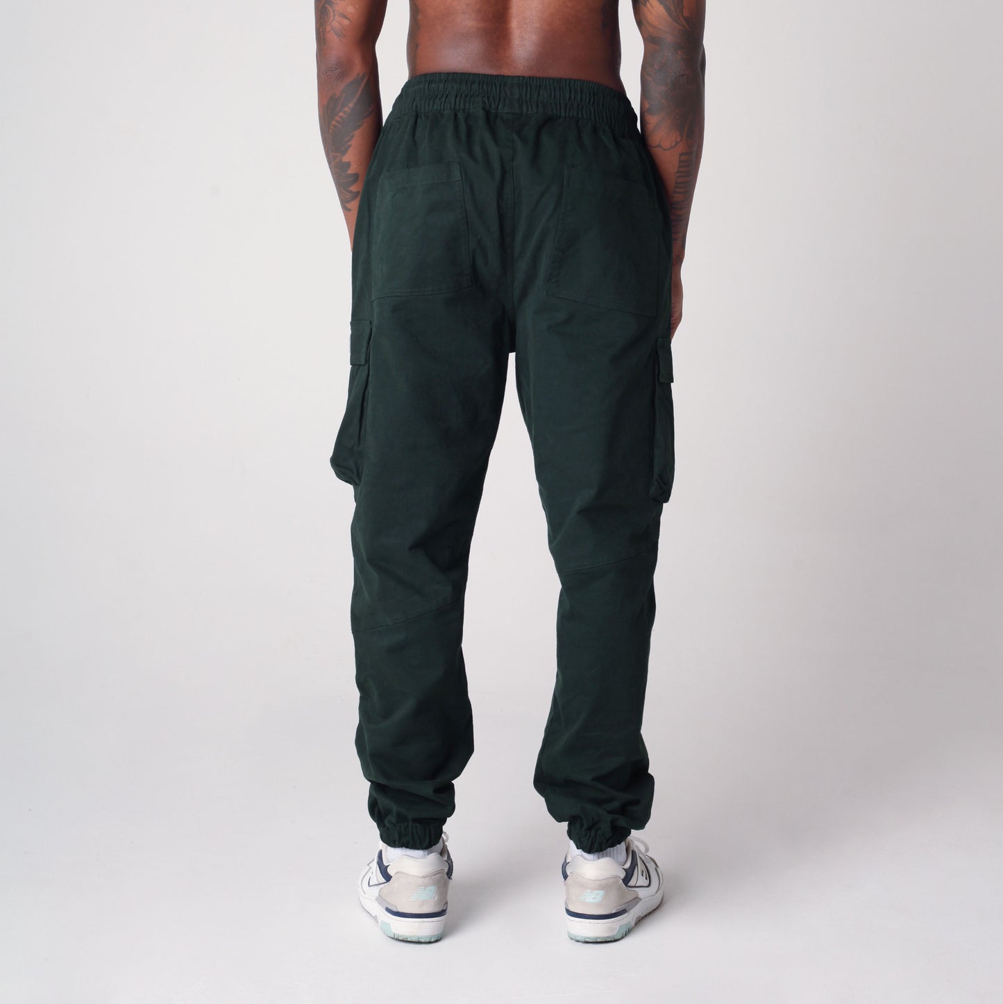 Pantalón Cargo Bota Resorte Verde Buds