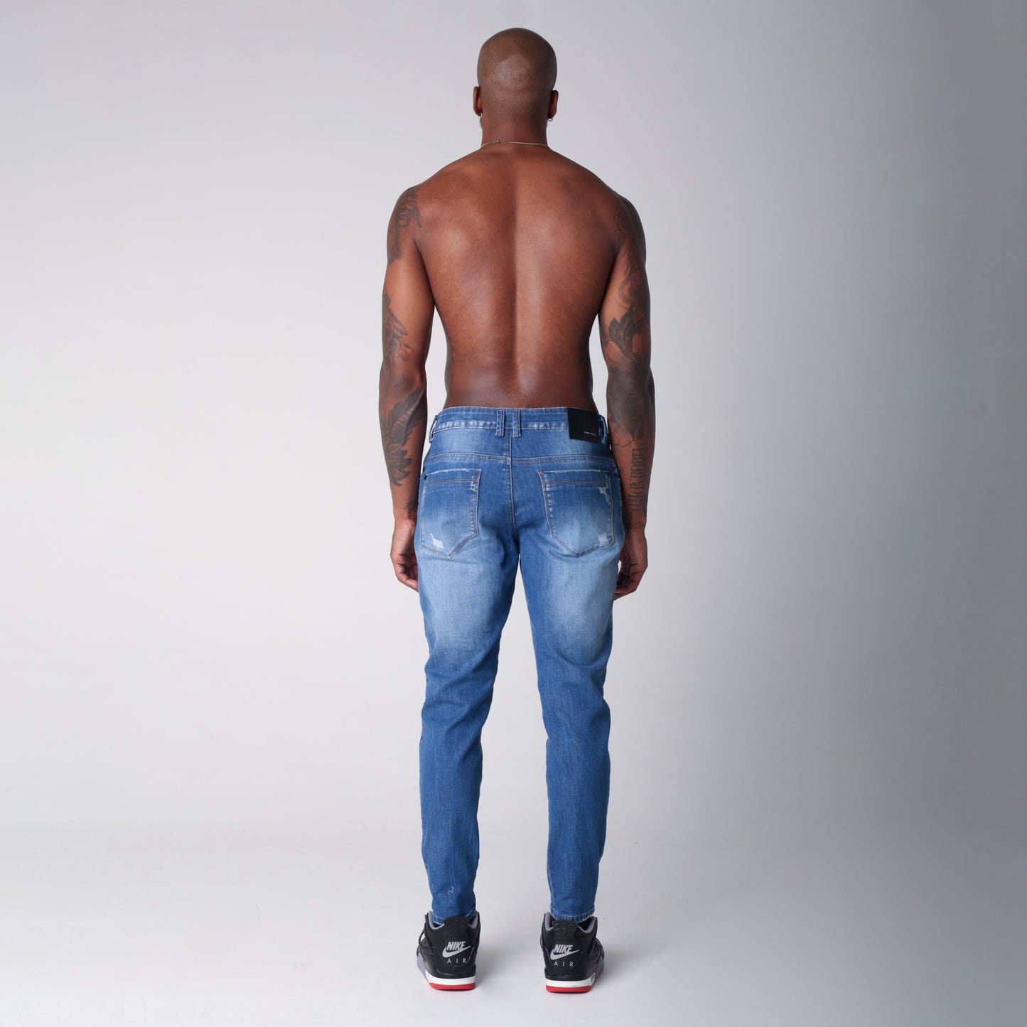 Jean Skinny Hombre Azul Medio 1202