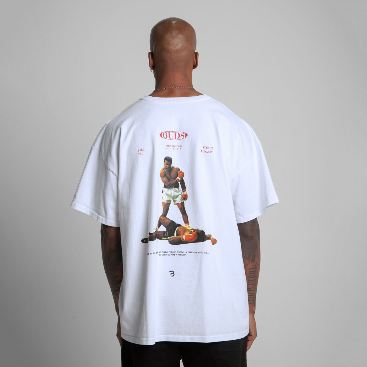 Camiseta Oversize Hombre Blanca Alto Gramaje 300G