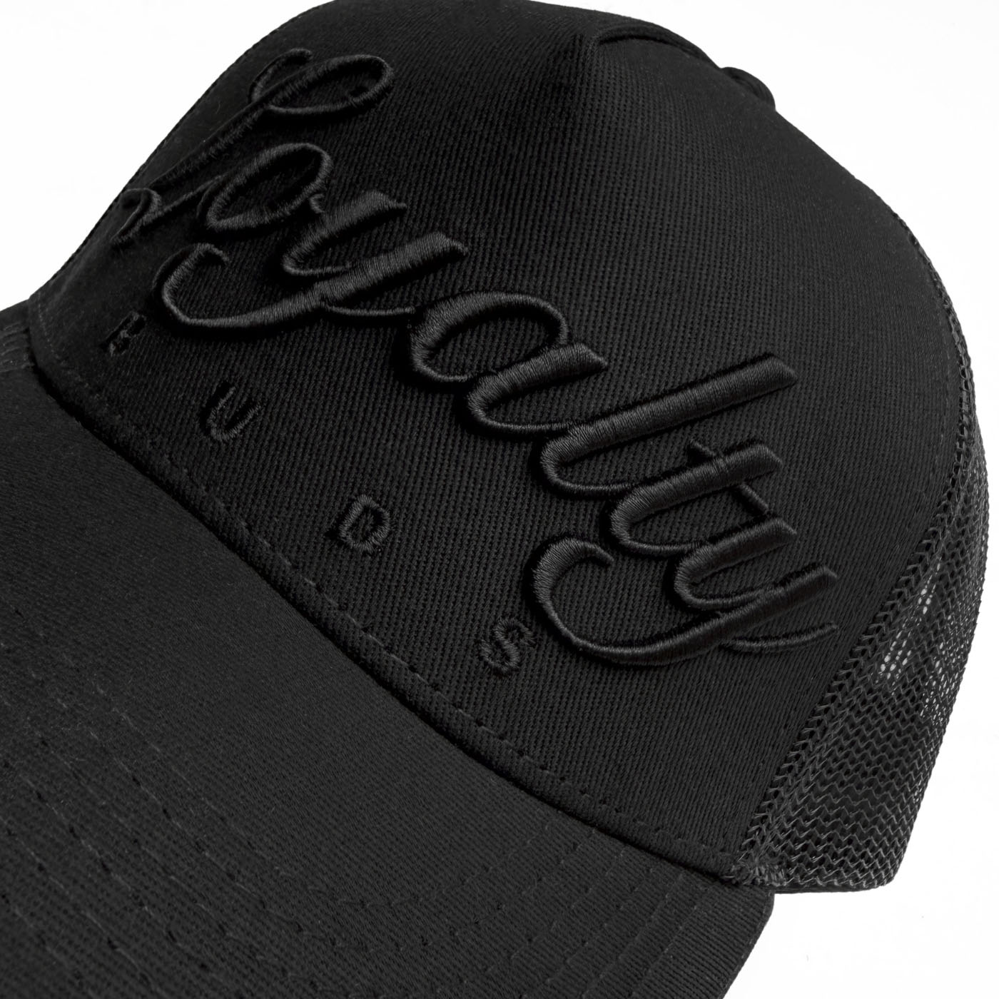 Gorra Negra Malla Buds