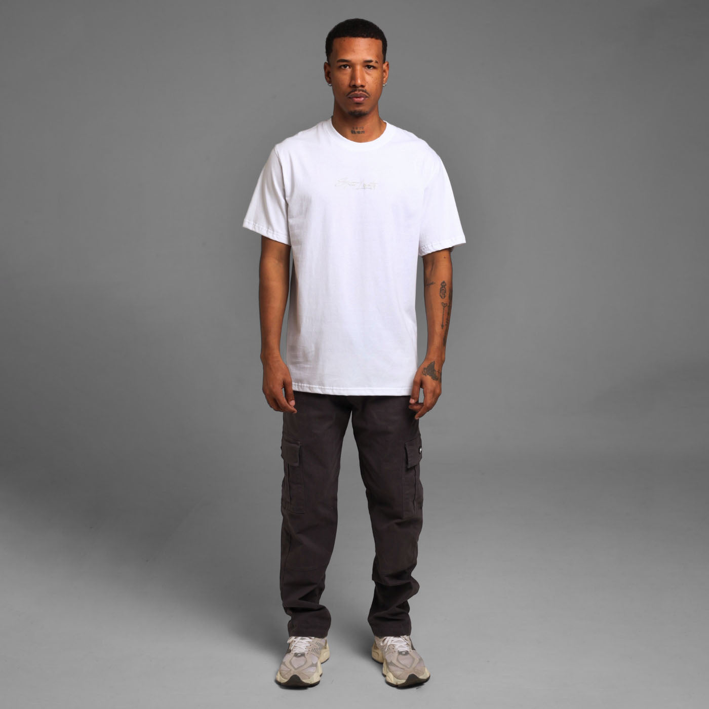 Camiseta Regular Fit Blanca Buds