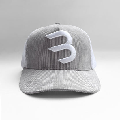 Gorra Gris Malla Blanca Buds