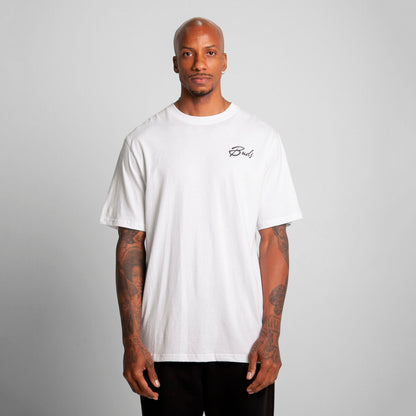Camiseta Regular Fit Blanca Buds