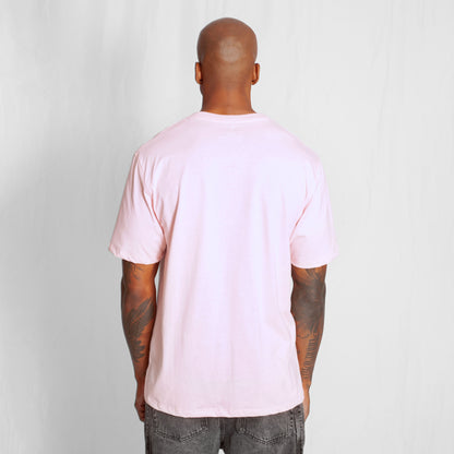 Camiseta Regular Hombre Rosada Buds