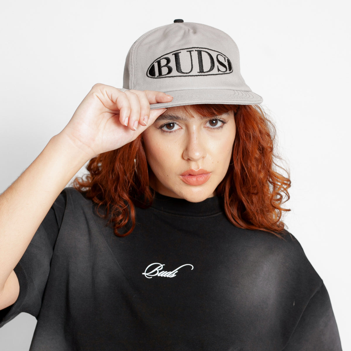 Gorra Golfer Gris Buds