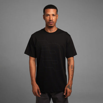 Camiseta Regular Fit Negra Buds