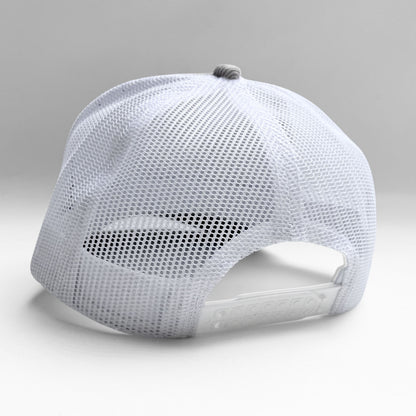 Gorra Gris Malla Blanca Buds