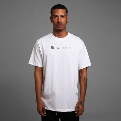 Camiseta Regular Fit Blanca Buds