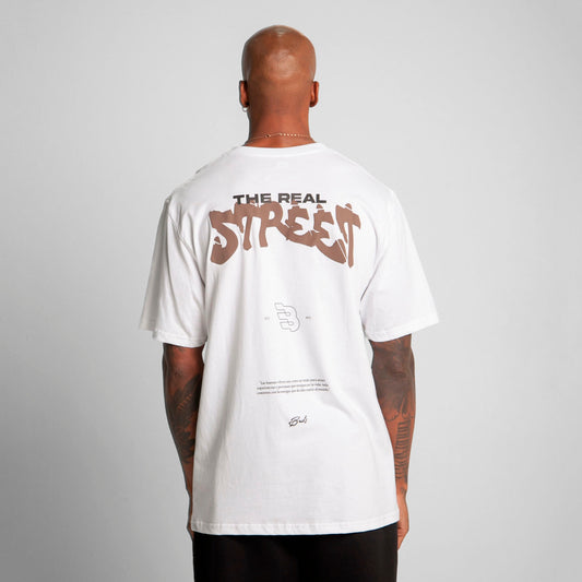 Camiseta Regular Fit Blanca Buds
