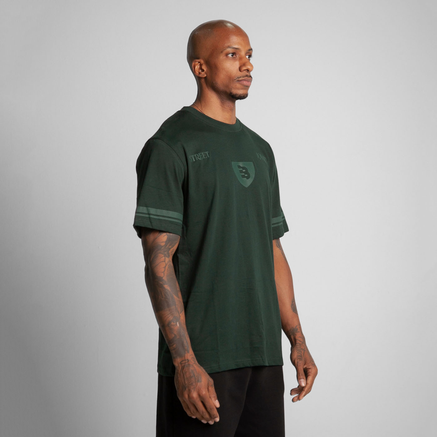 Camiseta Regular Fit Verde Pino Buds