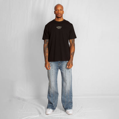 Camiseta Regular Hombre Negra Buds