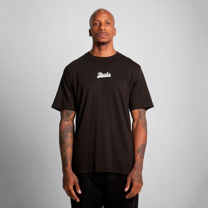 Camiseta Regular Fit Negra Buds