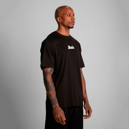 Camiseta Regular Fit Negra Buds