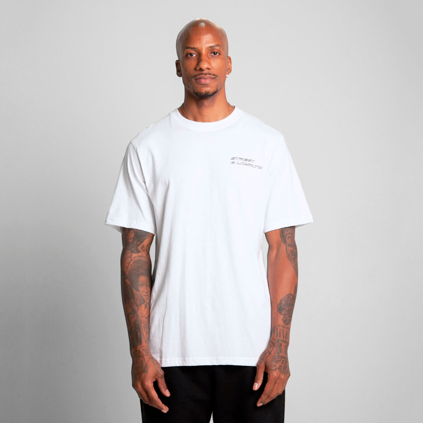 Camiseta Regular Fit Blanca Buds