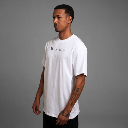 Camiseta Regular Fit Blanca Buds