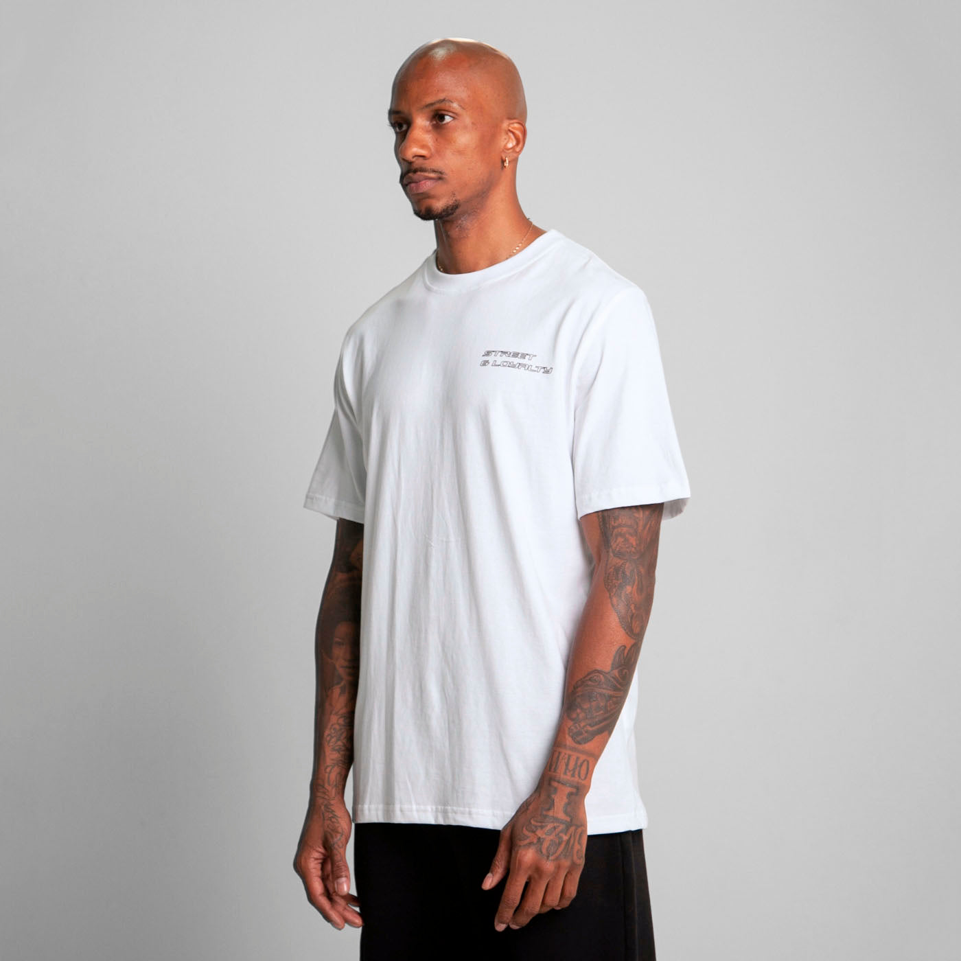 Camiseta Regular Fit Blanca Buds