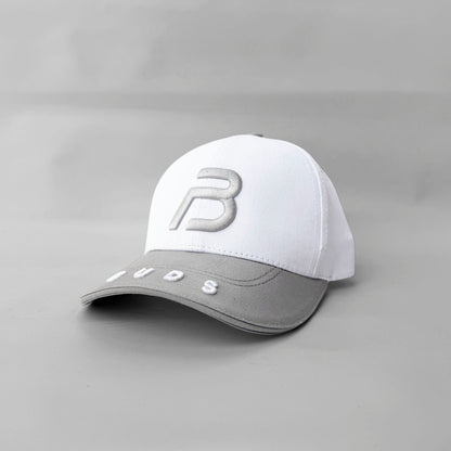 Gorra Blanca con Teja Gris Buds