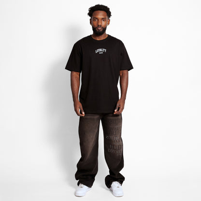 Camiseta Regular Hombre Negra Buds