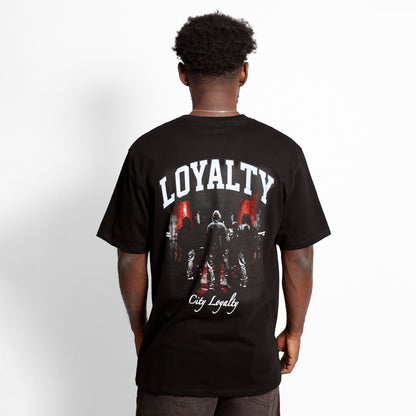 Camiseta Regular Hombre Negra Buds