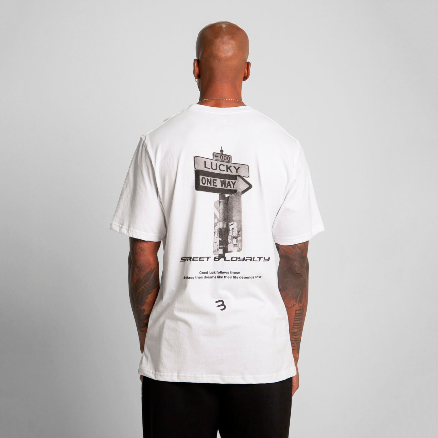 Camiseta Regular Fit Blanca Buds