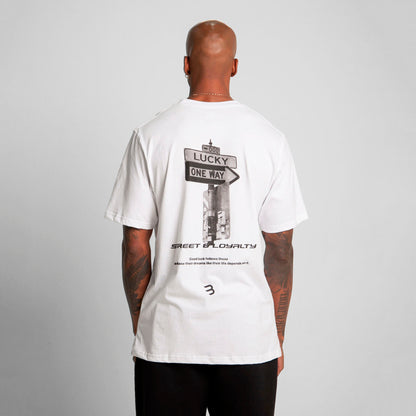 Camiseta Regular Fit Blanca Buds