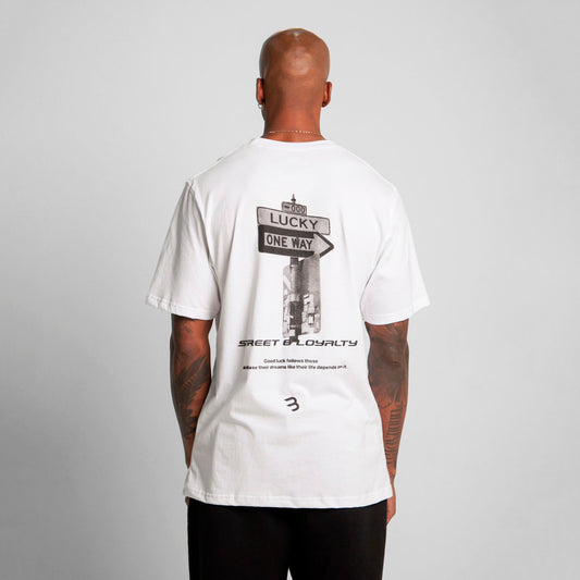 Camiseta Regular Fit Blanca Buds