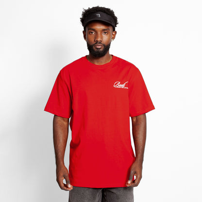 Camiseta Regular Hombre Roja Buds