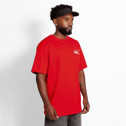 Camiseta Regular Hombre Roja Buds