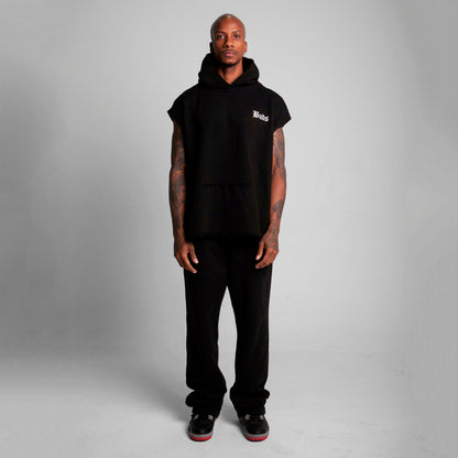 Chaleco Oversize Unisex Negro Buds