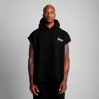 Chaleco Oversize Unisex Negro Buds