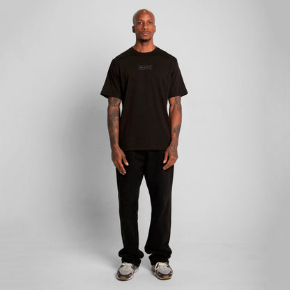 Camiseta Regular Fit Negro Buds