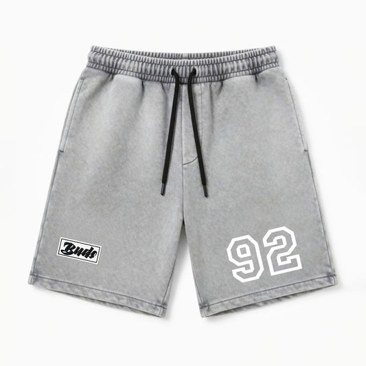 Bermuda Algodón Acid Wash Gris Buds