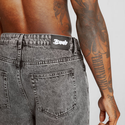 Jean Denim Baggy Hombre Gris Claro Buds