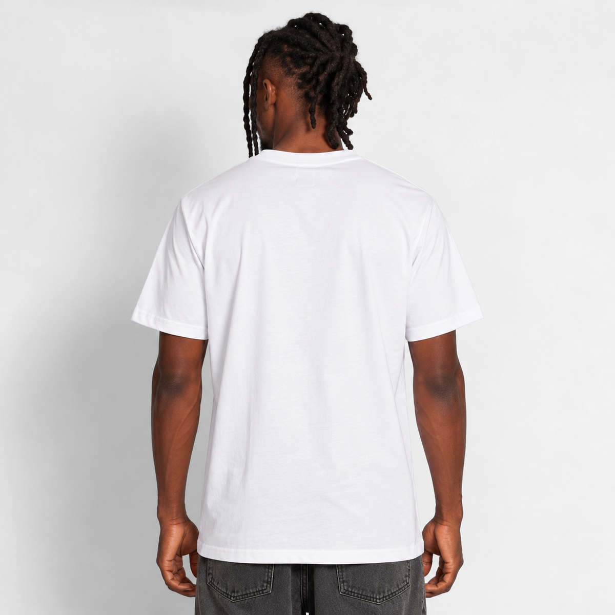 Camiseta Regular Fit Hombre Blanca Buds