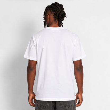 Camiseta Regular Fit Hombre Blanca Buds